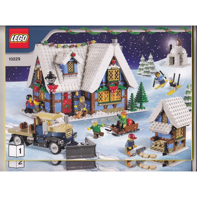 Winter Village Cottage (10229) Instructions