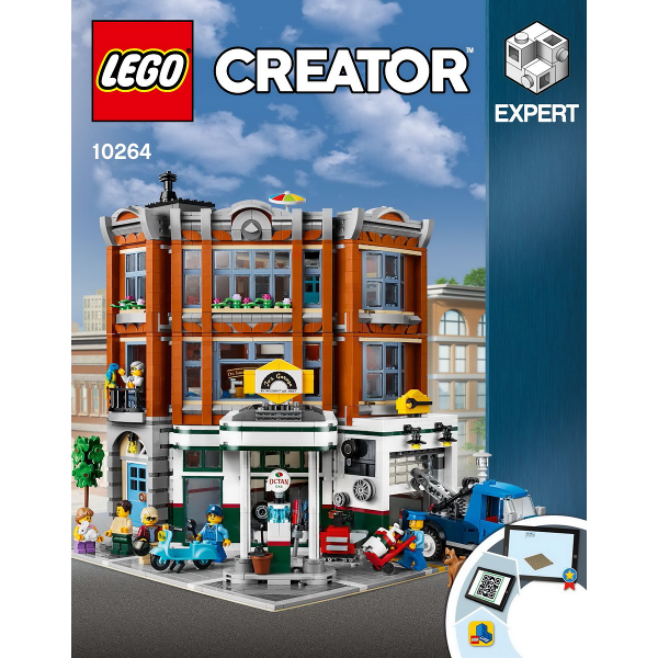 Corner Garage (10264) Instructions
