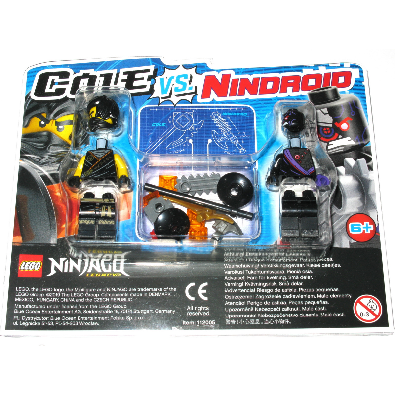 Cole vs. Nindroid blister pack