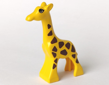 Duplo Giraffe Baby Small, Eyes Oval Pattern