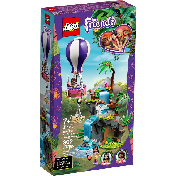Tiger Hot Air Balloon Jungle Rescue