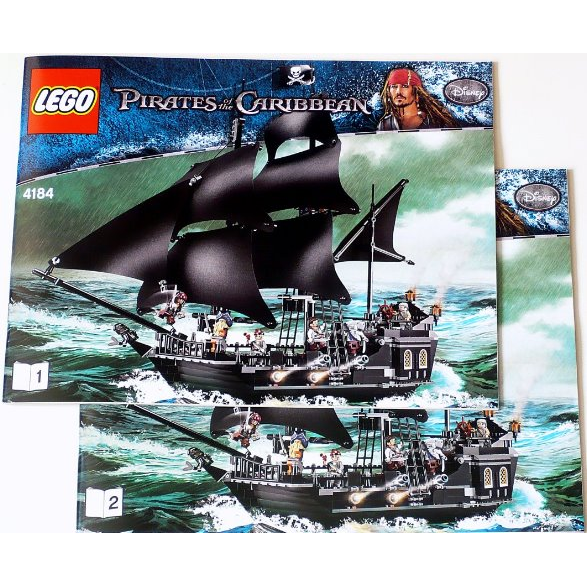 The Black Pearl (4184) Instructions