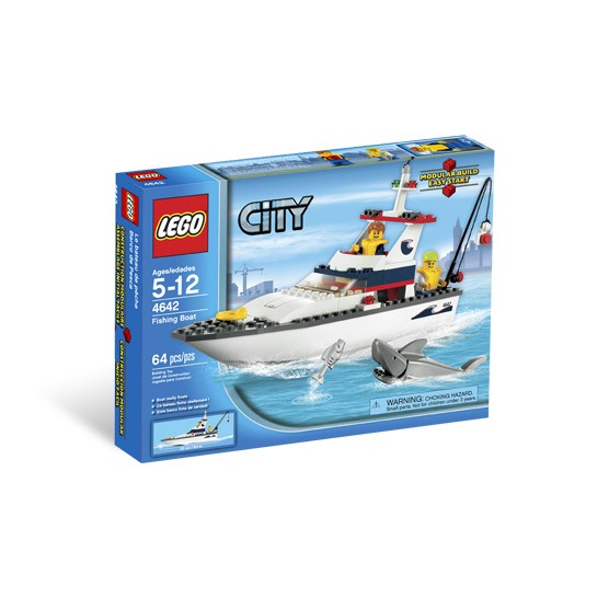 Fishing Boat – KC Brick Store - Main Image