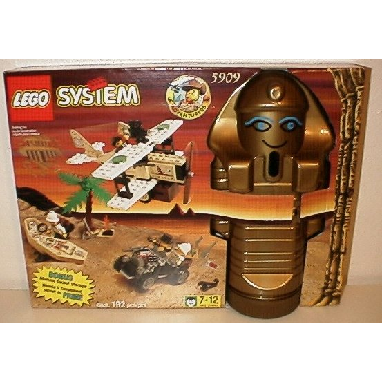 Treasure Raiders set with Mummy Storage Container