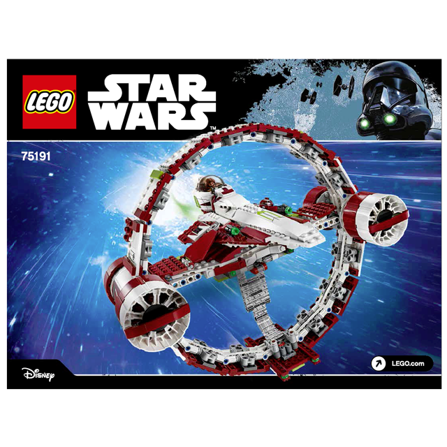 Jedi Starfighter with Hyperdrive (75191) Instructions