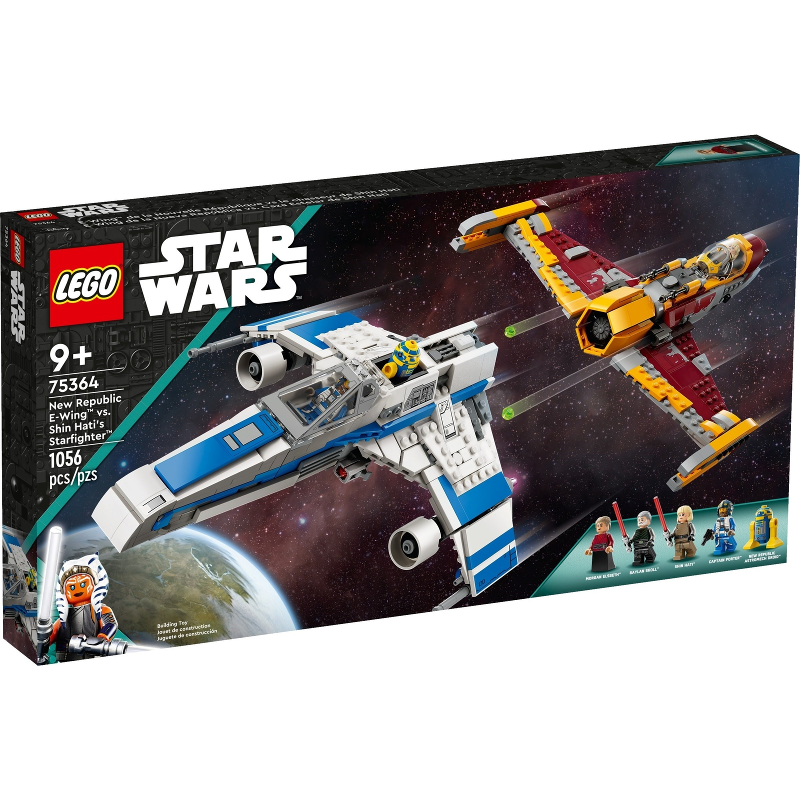 New Republic E-Wing vs. Shin Hati's Starfighter
