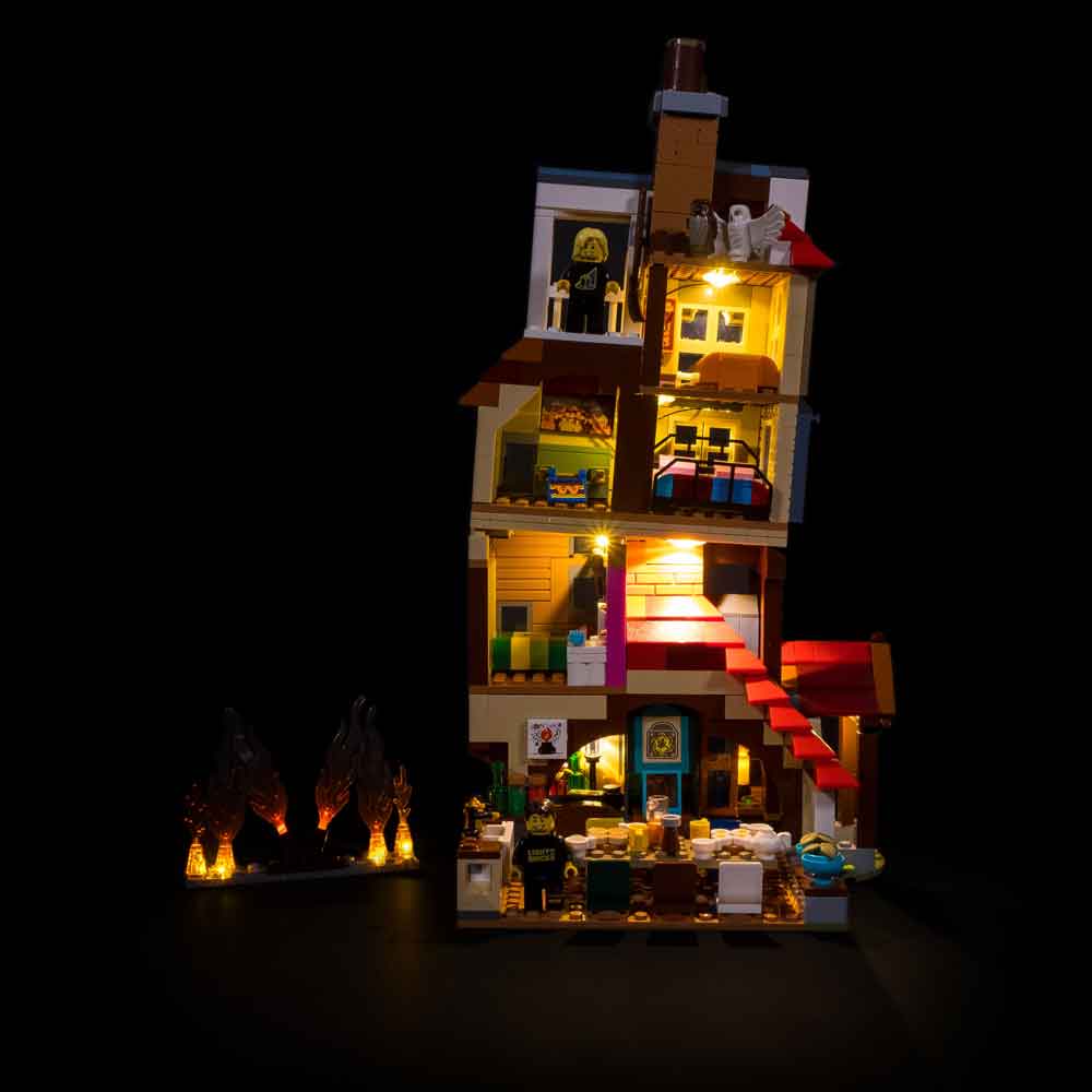 LMB Attack on the Burrow (75980) Lighting Kit