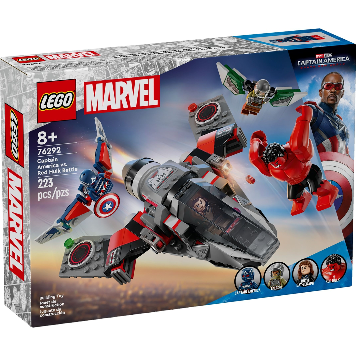 Captain America vs. Red Hulk Battle
