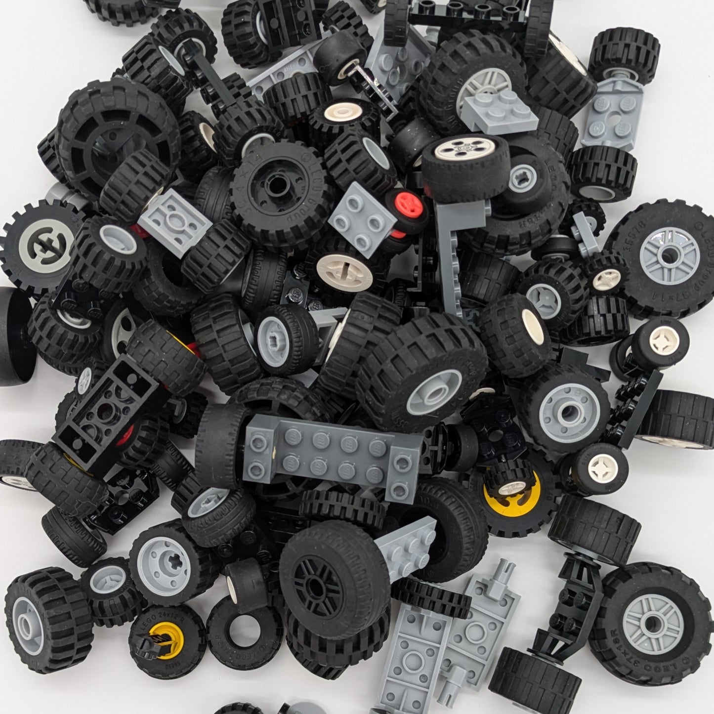 Bulk LEGO Tires & Wheels, Small