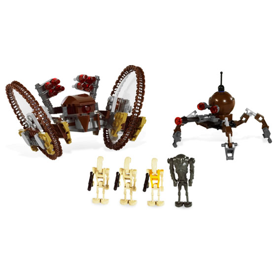 Hailfire Droid & Spider Droid