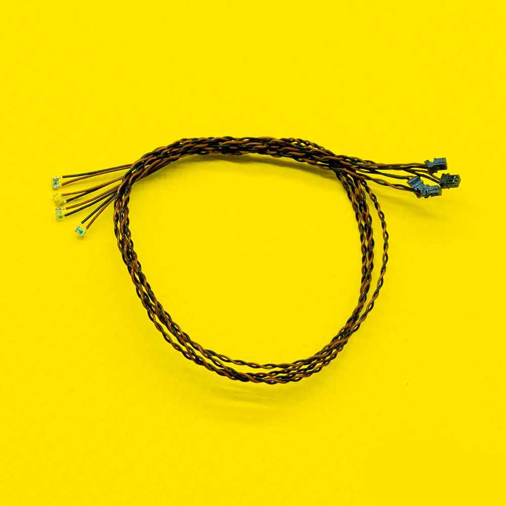 LMB Micro Bit Light 4 pack - Flashing White 15cm