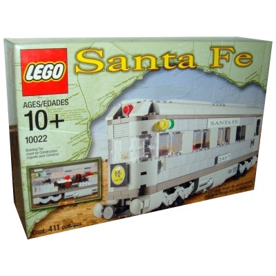 Santa Fe Cars - Set II (dining, observation, or sleeping car)