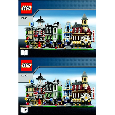 Mini Modulars (10230) Instructions