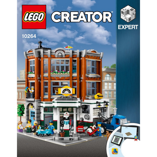 Corner Garage (10264) Instructions