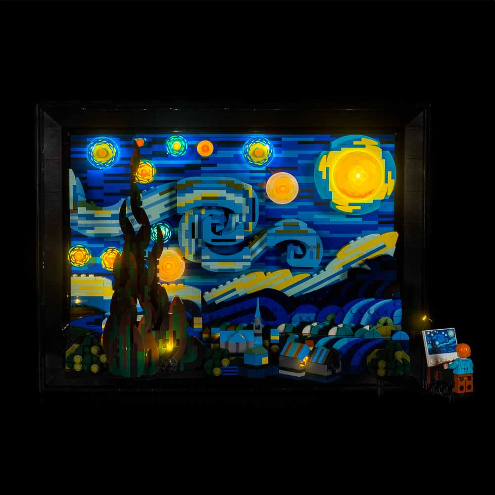 LMB Vincent Van Gogh Starry Night (21333) Lighting Kit