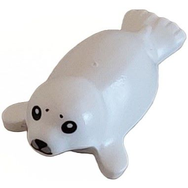 Seal, Baby with Black Eyes