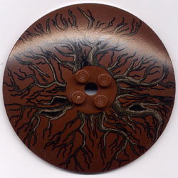 Dish 8 x 8 Inverted with Tree Branches Pattern, Part# 3961pb02
