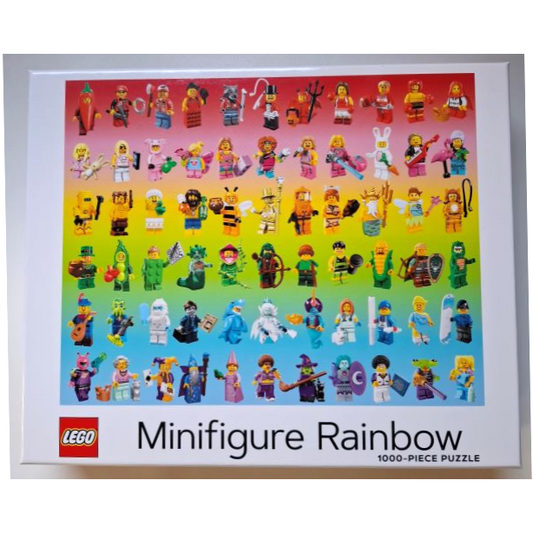 Minifigure Rainbow Puzzle