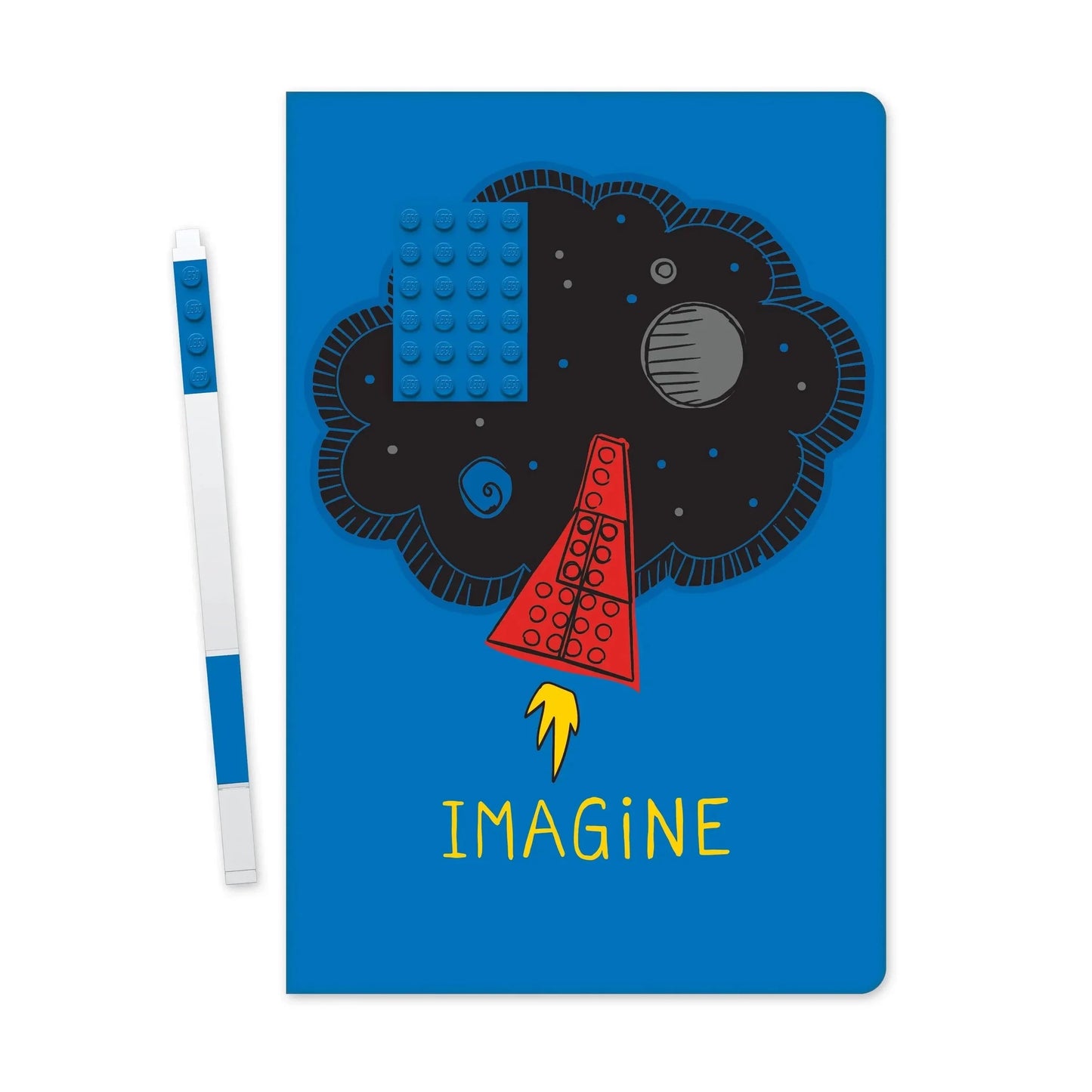 LEGO® Stationery Notebook 4x6 Brick with Gel Pen