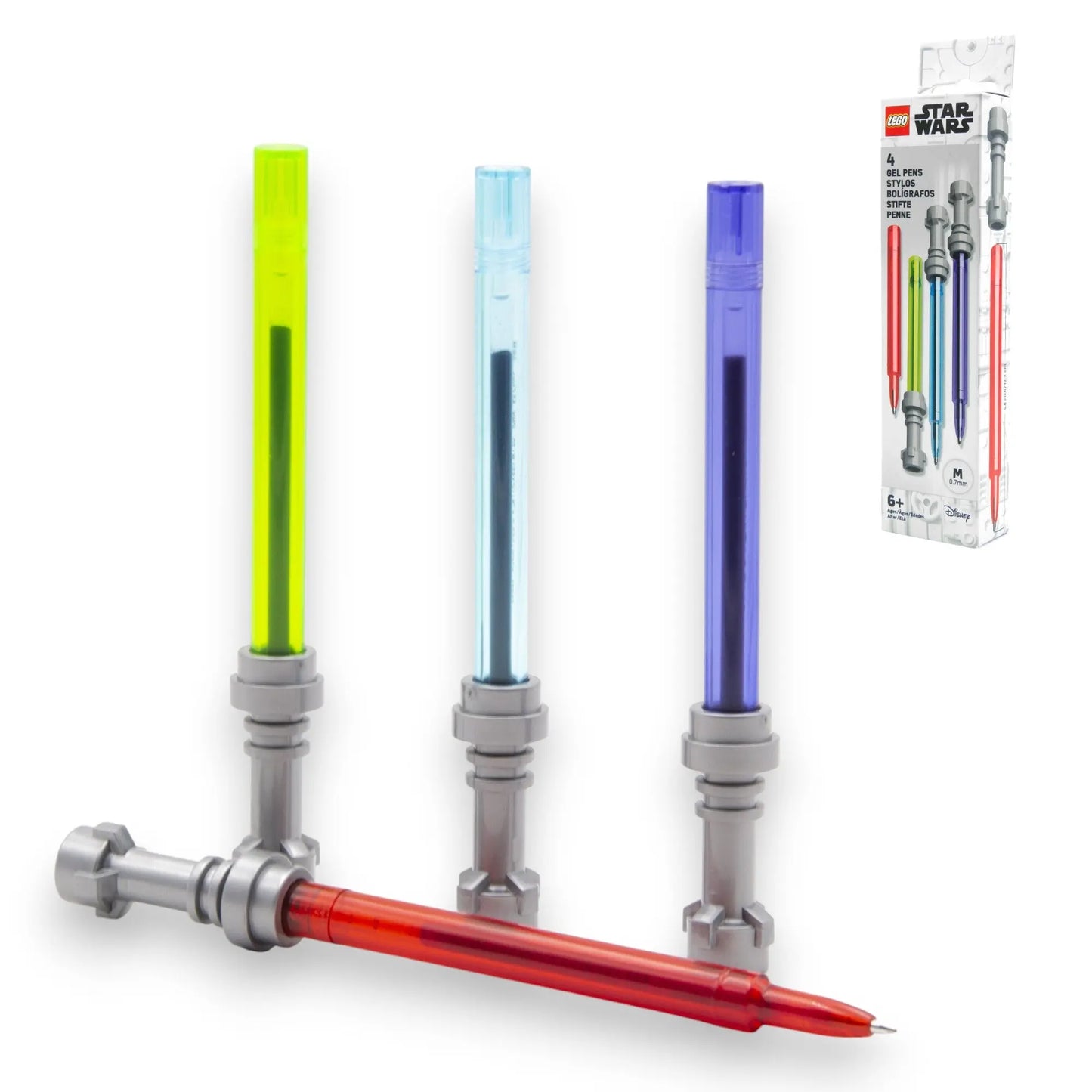 LEGO® Star Wars™ Lightsaber™ Gel Pen Set - 4 Pack Gel Pens