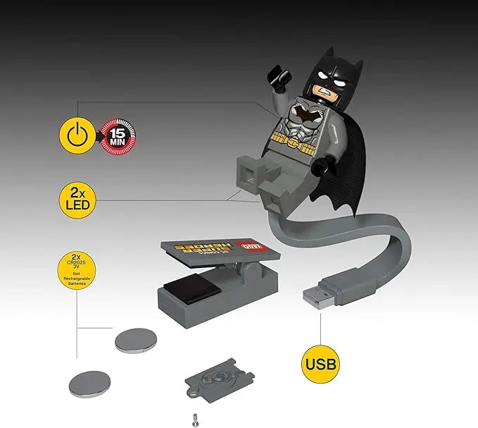 LEGO® DC™ Super Heroes Batman™ USB Book Light