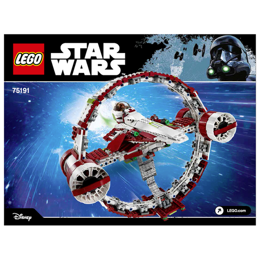 Jedi Starfighter with Hyperdrive (75191) Instructions
