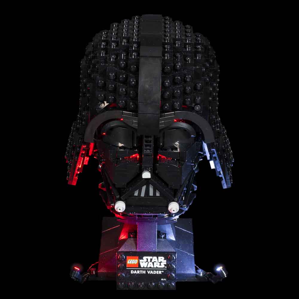 LMB Darth Vader Helmet (75304) Lighting Kit