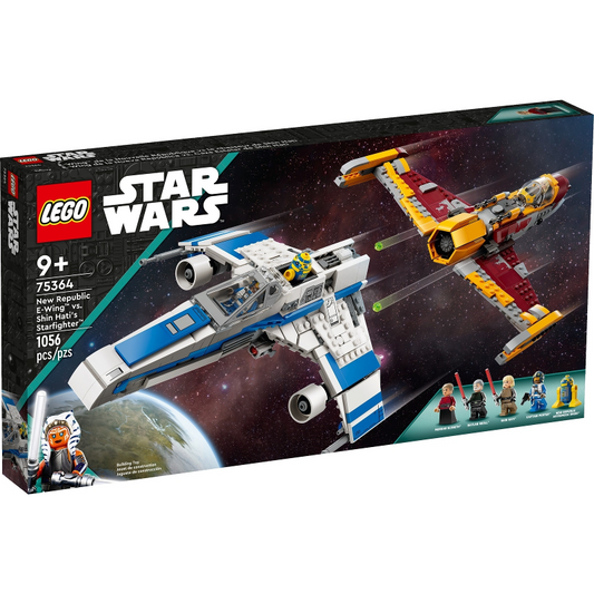 New Republic E-Wing vs. Shin Hati's Starfighter