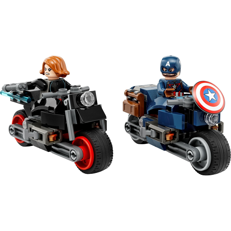 Black Widow & Captain America Motorcycles