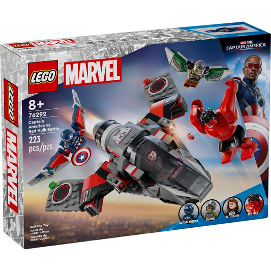 Captain America vs. Red Hulk Battle