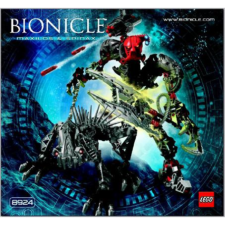 Maxilos & Spinax (8924) Instructions