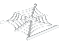 Spider Web Flat with Hollow Stud, Bar Ends, and Bar