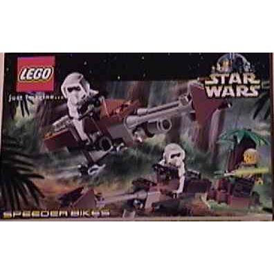 Postcard - Star Wars Set 7128 Speeder Bikes