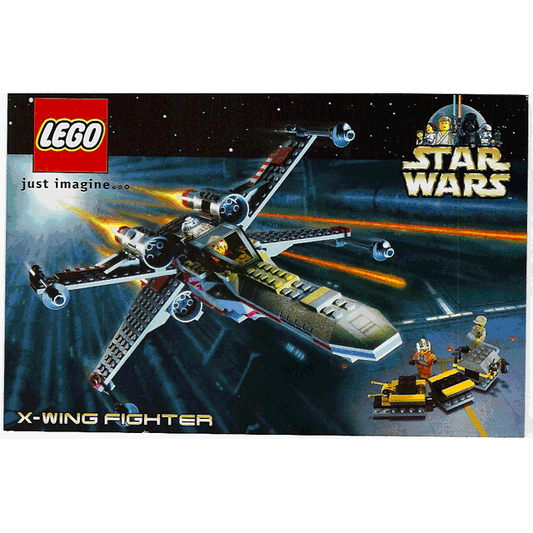 Postcard - Star Wars Set 7140 / 7142 X-wing Fighter