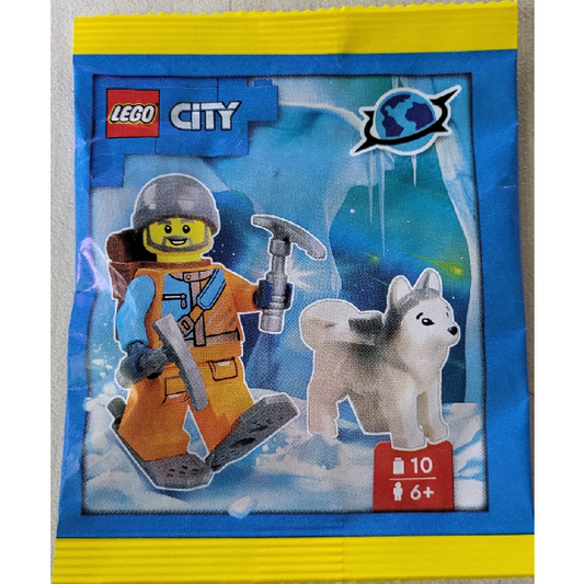 Arctic Explorer with Husky paper bag