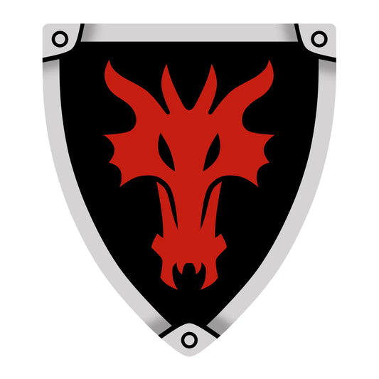 Castle Dragon Shield Decal