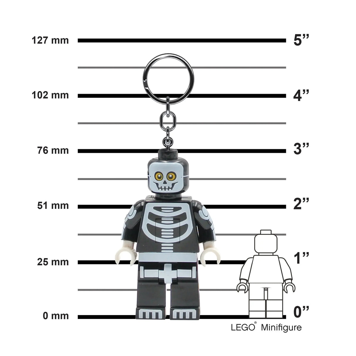 LEGO® Keychain Light - Skeleton Guy