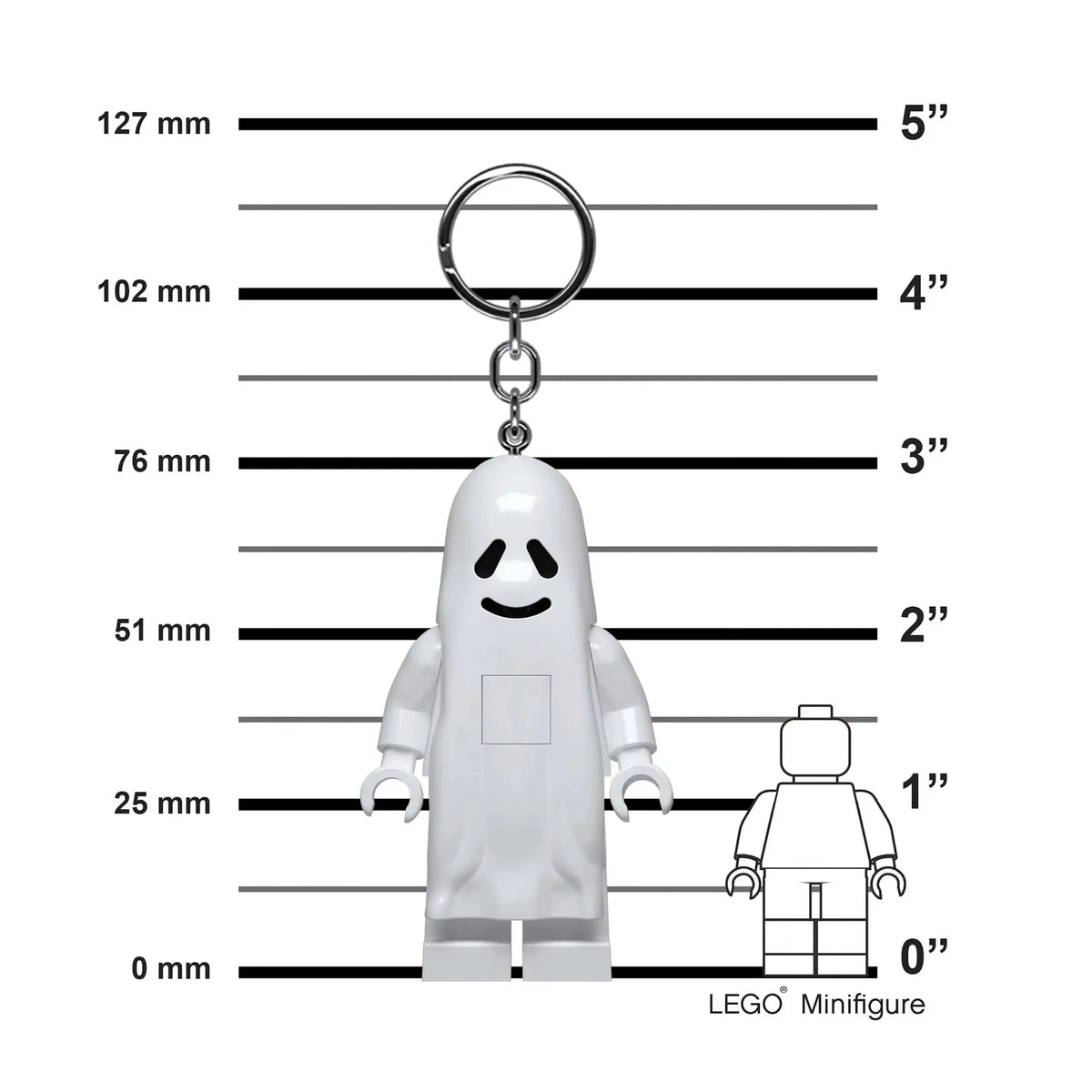 LEGO® Keychain Light - Ghost
