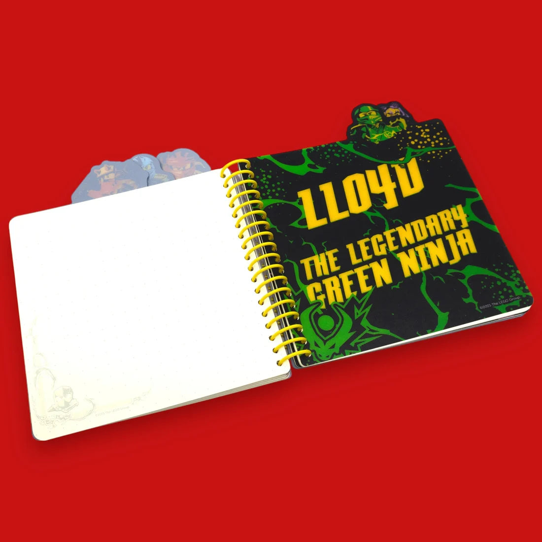 LEGO® Tab Dotted Notebook - NINJAGO®