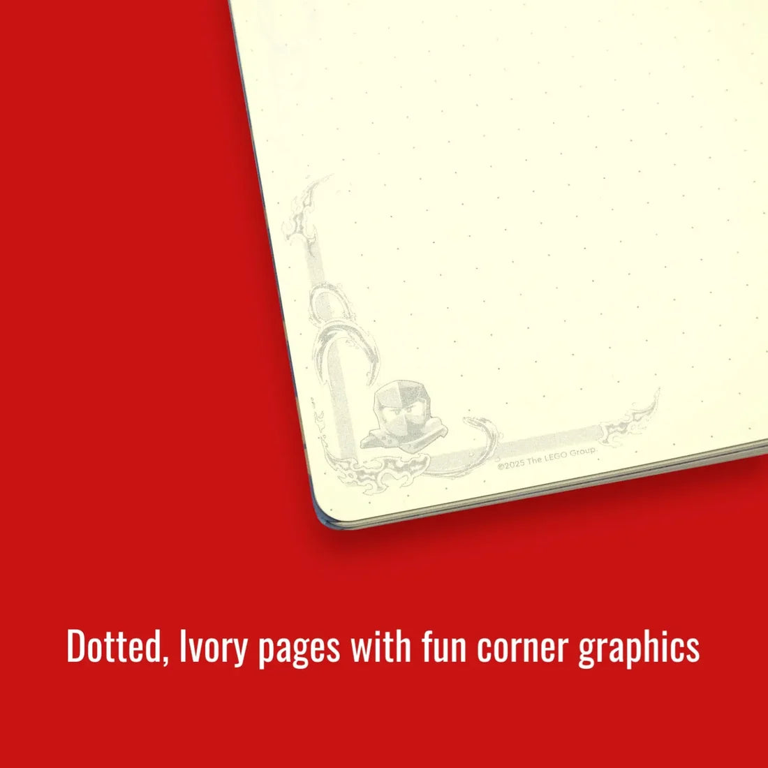 LEGO® Tab Dotted Notebook - NINJAGO®