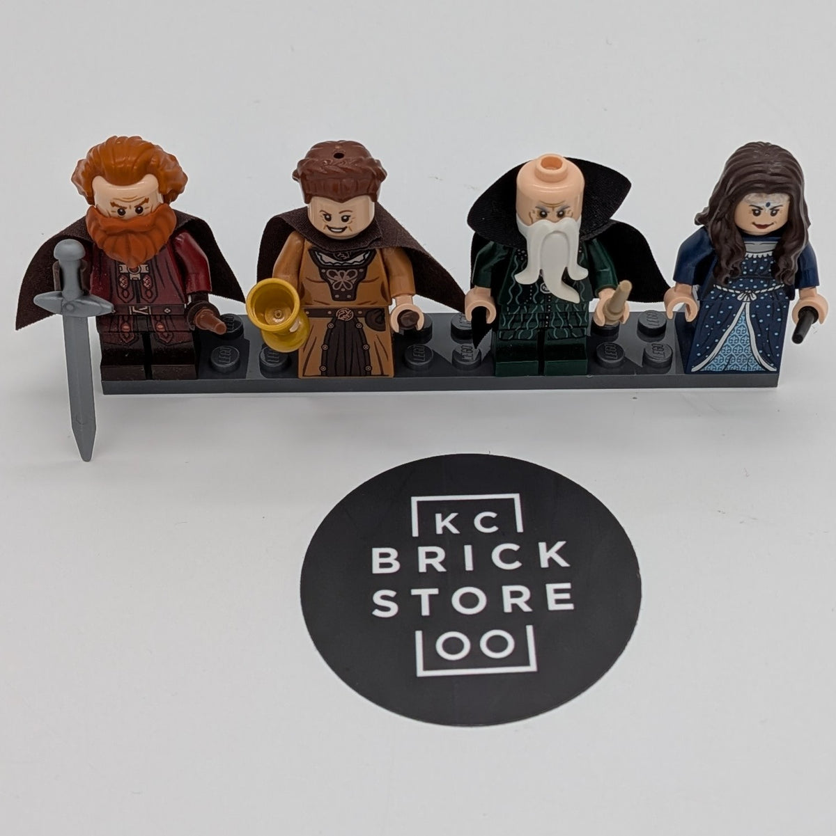 Founders of Hogwarts Set (Godric Gryffindor, Helga Hufflepuff, Rowena Ravenclaw, Salazar Slytherin)