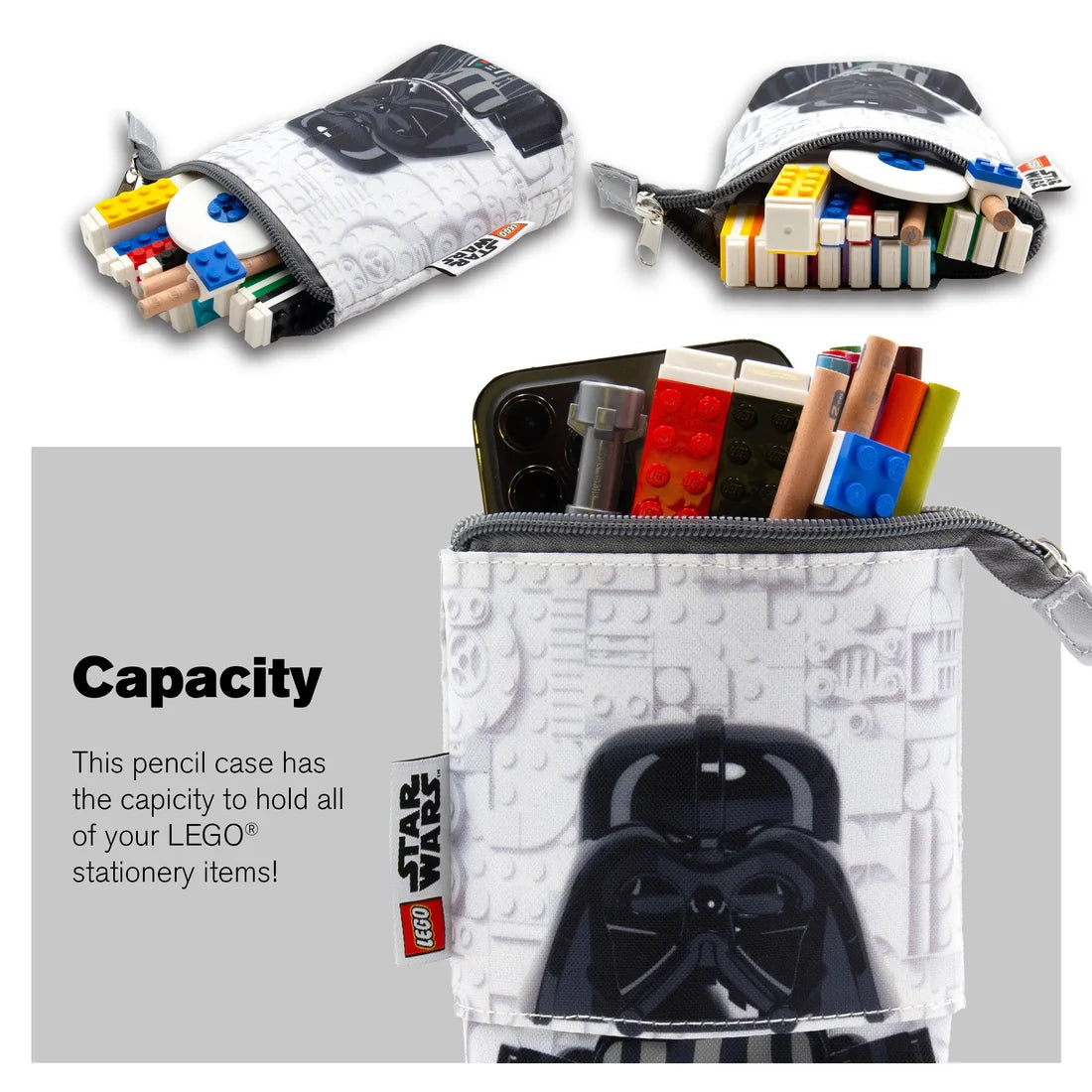 LEGO® Star Wars™ Pop Up Pencil Case - Darth Vader & Anakin Skywalker