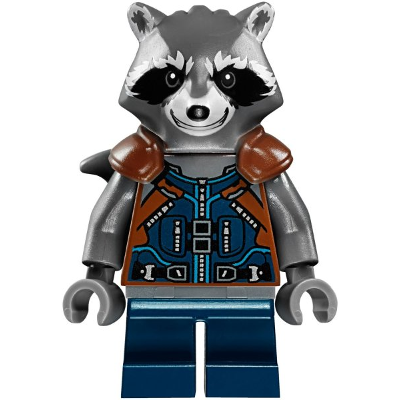 Rocket Raccoon, dark blue suit