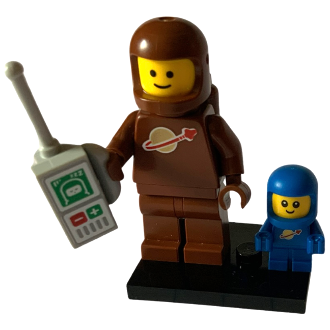 Brown Astronaut and Spacebaby (Spaceman)