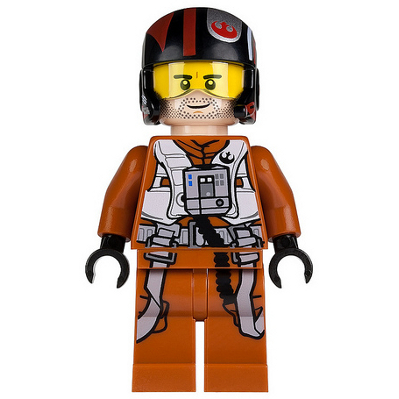 Poe Dameron (Pilot Jumpsuit, Helmet)