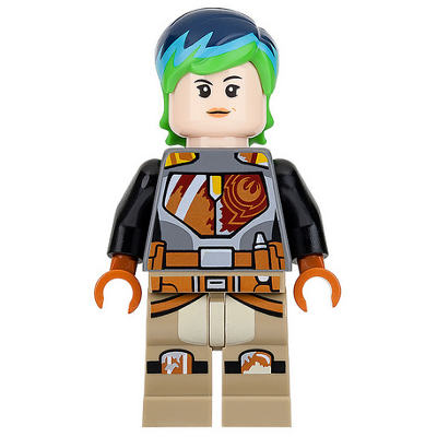 Sabine Wren, Green Hair