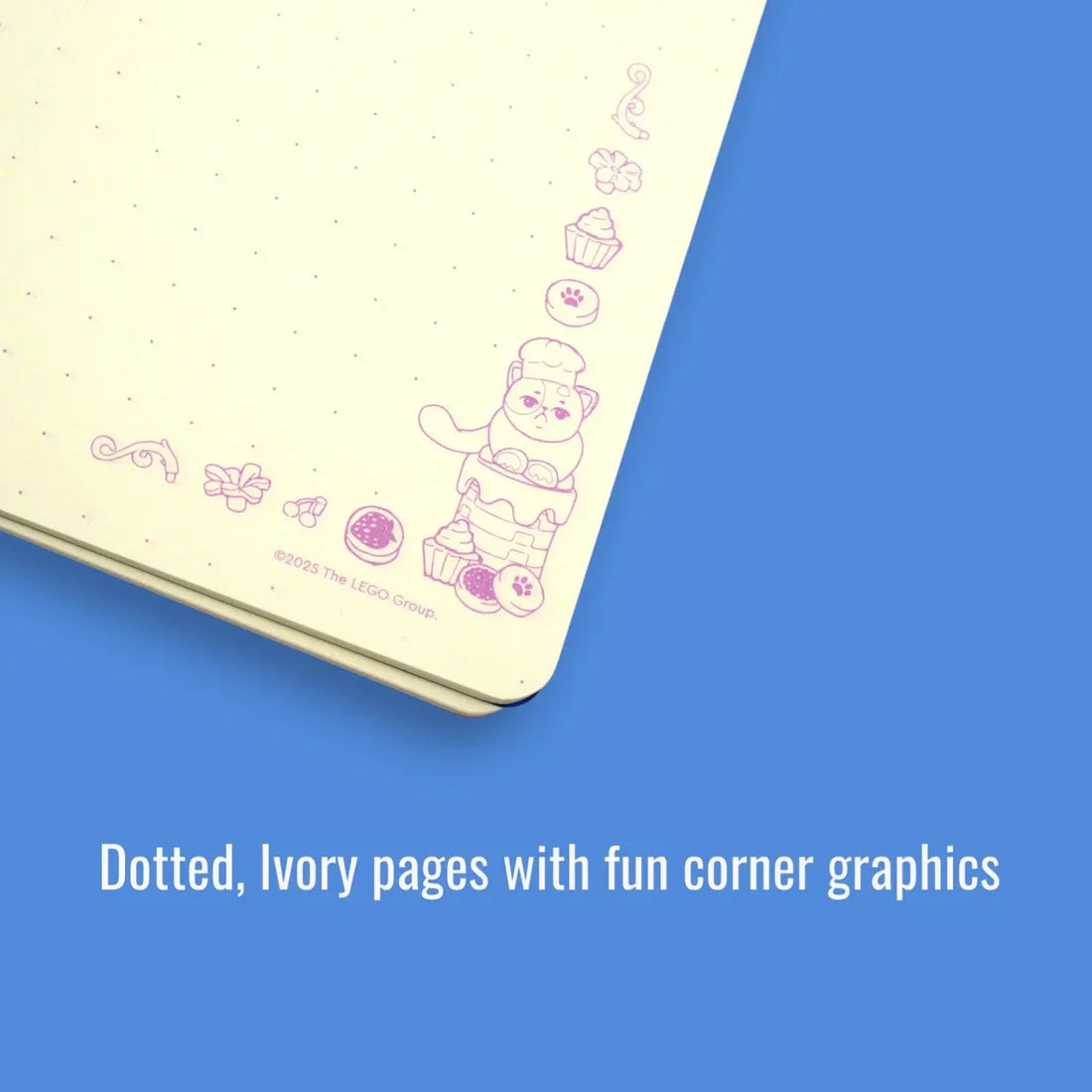 LEGO® Friends™ Tab Dotted Notebook