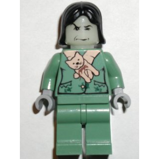 Professor Severus Snape Boggart - Sand Green Outfit, Black Hair