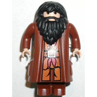 Rubeus Hagrid - Reddish Brown Topcoat (Light Nougat Version with Movable Hands)