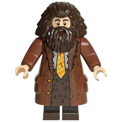 Rubeus Hagrid - Reddish Brown Topcoat with Buttons